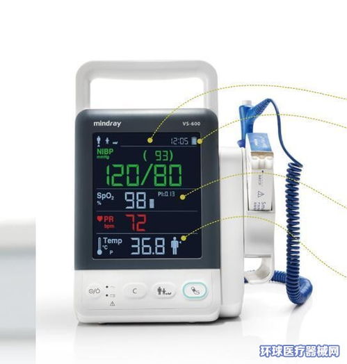 生命体征监测仪vs 600 满足临床监测环境的高效解决方案